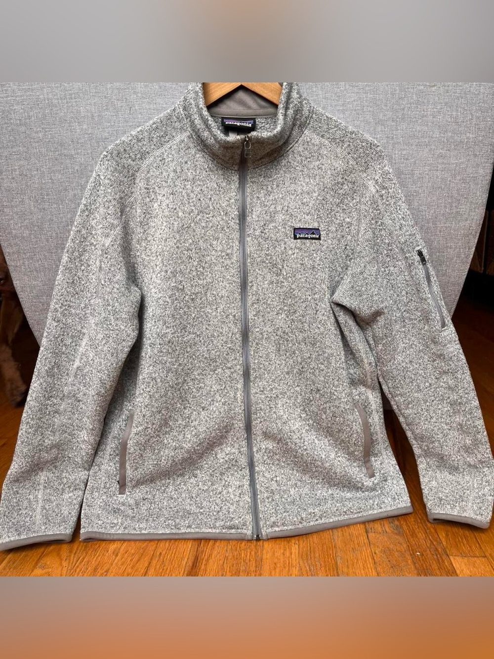 Patagonia Women’s Gray Full-Zip Fleece Jacket